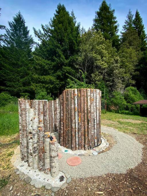 加伯维尔Little House In The Redwoods With A Hot Tub!公寓 外观 照片
